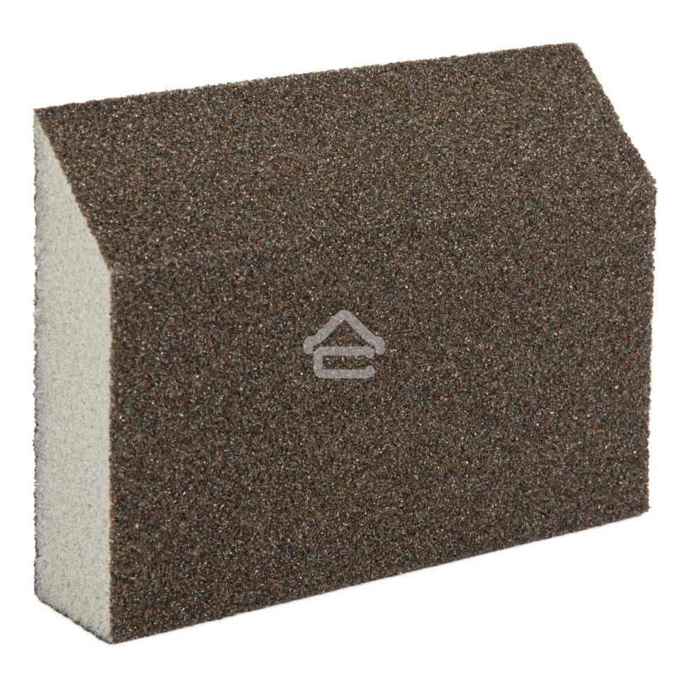 Губка для шлифования Matrix, 120 х 90 х 25 мм, трапеция, мягкая, P 80