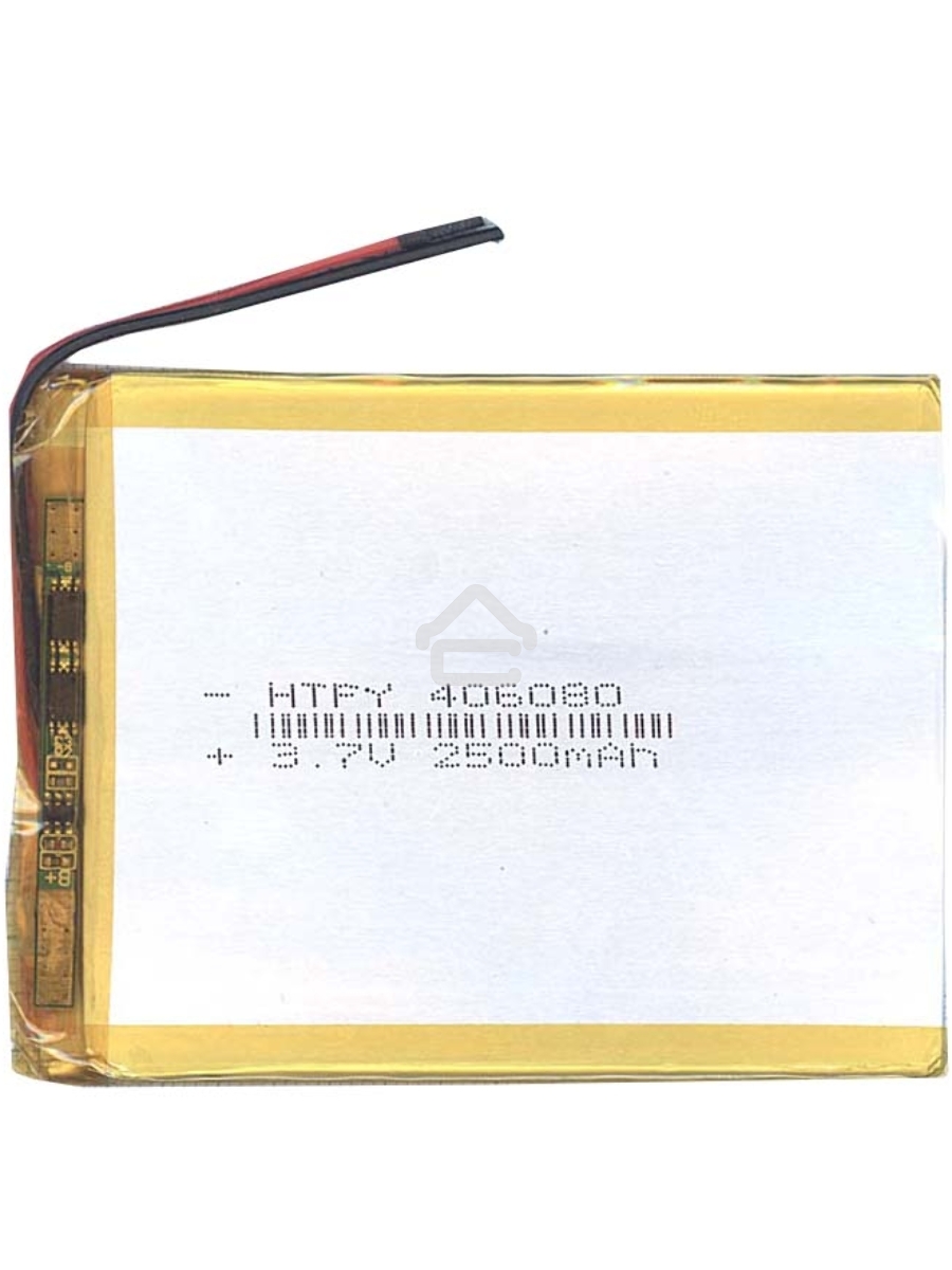 Аккумулятор Li-Pol (батарея) 4*60*80мм 2pin 3.7V/2500mAh