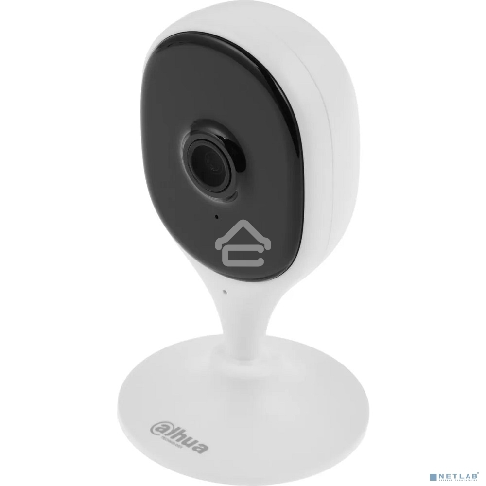 Компактная IP-видеокамера Dahua DH-IPC-C3AP-0280B с Wi-Fi 2.4ГГц 3Мп, 1/3.2” CMOS, объектив 2.8мм, обнаружение людей, ИК 10м, микрофон, динамик