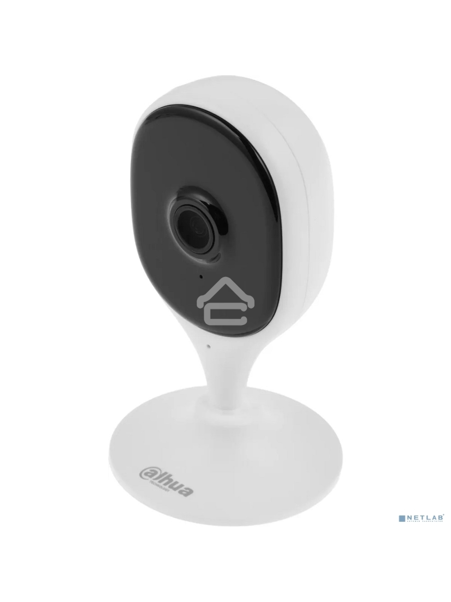 Компактная IP-видеокамера DAHUA DH-IPC-C3AP-0280B с Wi-Fi 2.4ГГц 3Мп, 1/3.2” CMOS, объектив 2.8мм, обнаружение людей, ИК 10м, микрофон, динамик