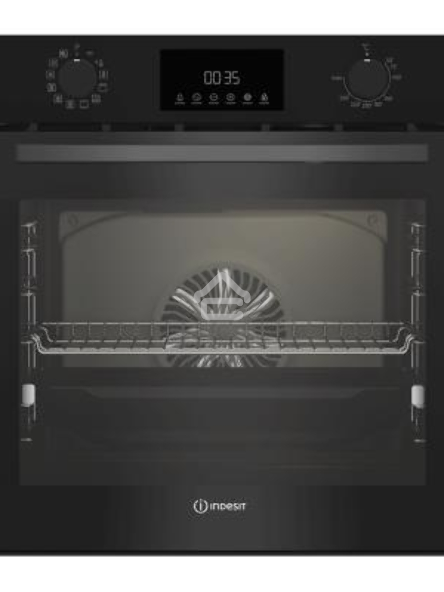 Встраиваемый духовой шкаф электрический Indesit IBFTE 3841 BL черный