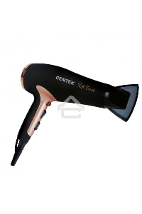 Фен Centek CT-2241 (РОЗОВОЕ ЗОЛОТО+черный) 1900Вт, 2 скорости, 3 режима (в уп. 10 шт)