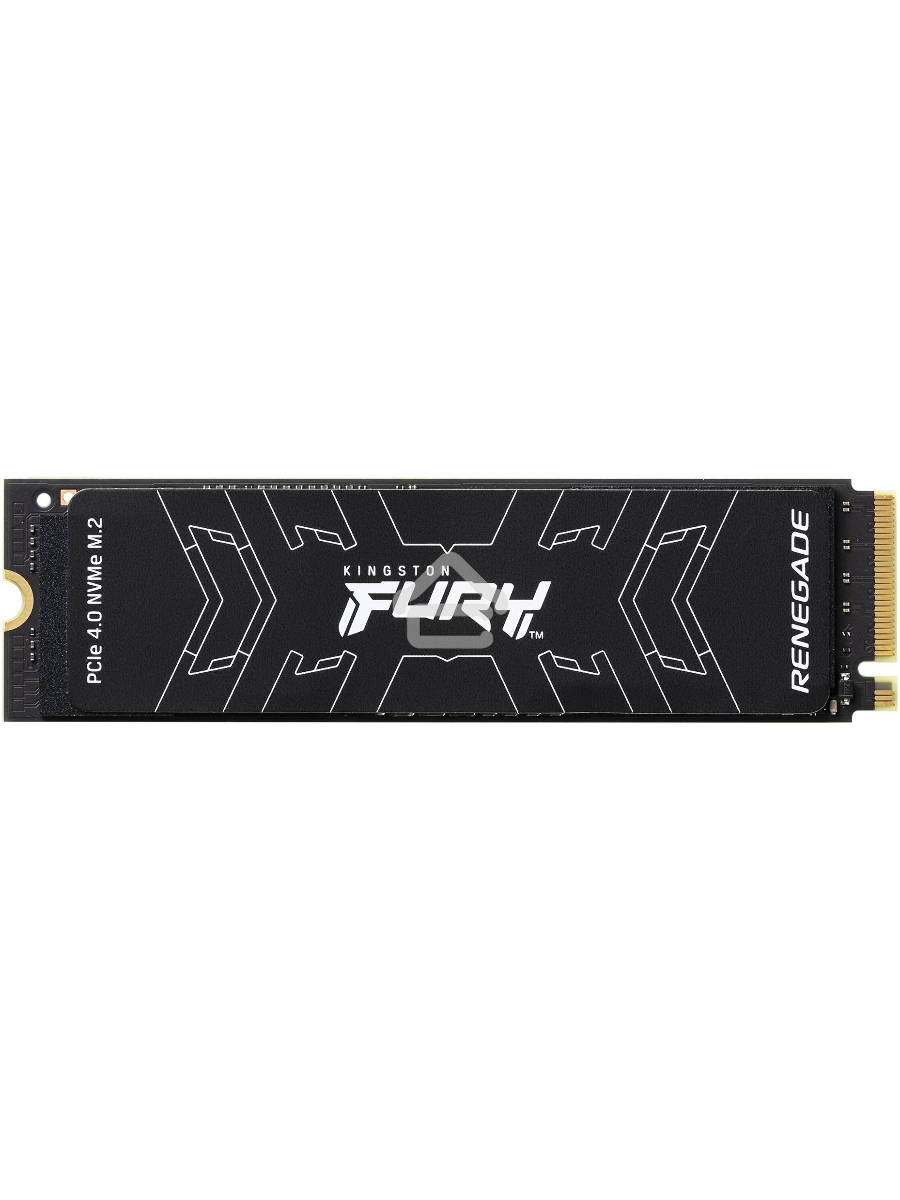 Накопитель SSD Kingston FURY Renegade, 4000 ГБ, M.2 2280, PCIe 4.0 x4, NVMe, R/W 7300/7000, с радиатором