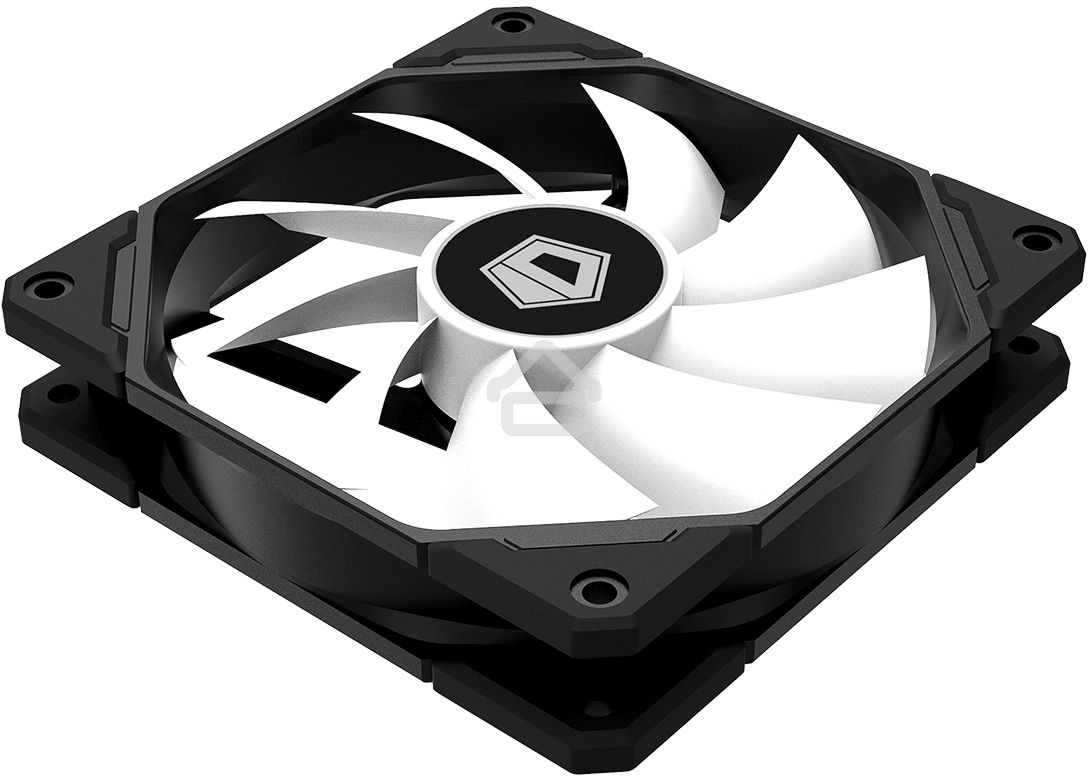 Вентилятор для корпуса ID-Cooling TF-12025-ARGb черный, 120 мм, 1500 об/мин, 30.5 дБ, 4 pin