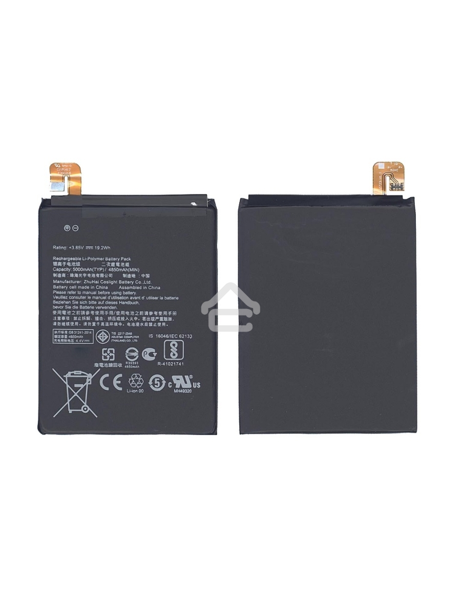 Аккумуляторная батарея C11P1612 для Asus ZE553KL 5000mAh / 19.25Wh 3,85V