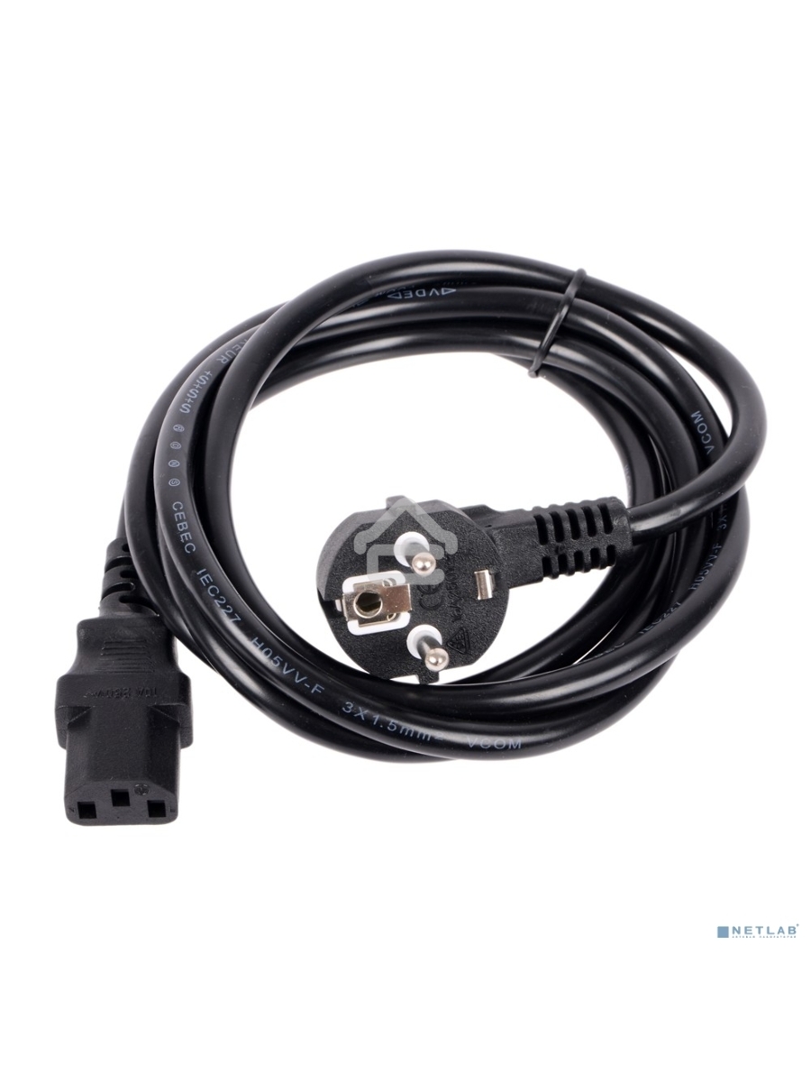 Кабель питания EU 1.8M CE021-CU1.5-1.8M VCOM