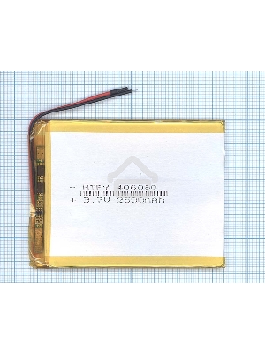 Аккумулятор Li-Pol (батарея) 4*60*80мм 2pin 3.7V/2500mAh