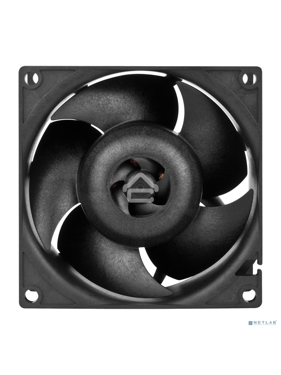 Комплект вентиляторов для корпуса Arctic S8038-7K (4 Pack) черный, 80 мм, 7000 об/мин, 4 pin
