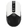 Мышь беспроводная A4Tech Fstyler FG12 белый/черный, 1200 dpi, радиоканал, USB, кнопки - 3