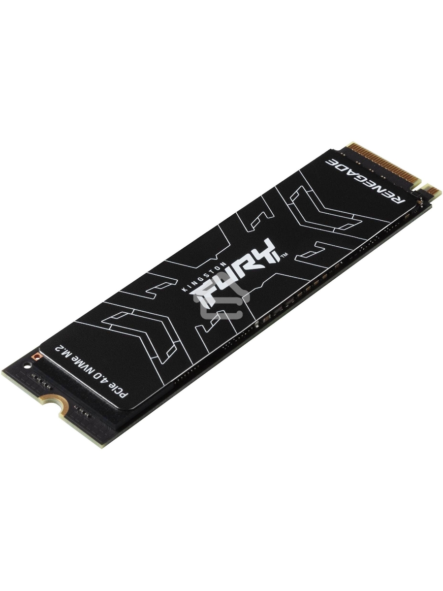 Накопитель SSD Kingston FURY Renegade, 4000 ГБ, M.2 2280, PCIe 4.0 x4, NVMe, R/W 7300/7000, с радиатором