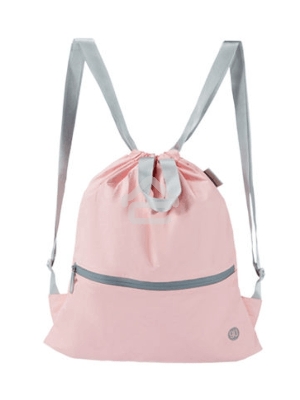 Сумка NINETYGO Manhattan Tyvek  Drawstring Bag розовый