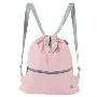 Сумка NINETYGO Manhattan Tyvek  Drawstring Bag розовый