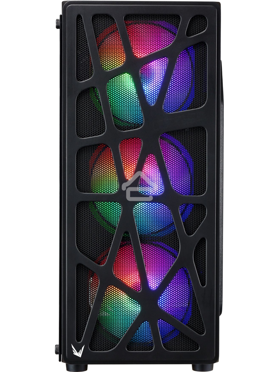 Компьютерный корпус Aerocool / Formula MANA черный без БП ATX 6x120mm 2xUSB2.0 1xUSB3.0 audio bott PSU