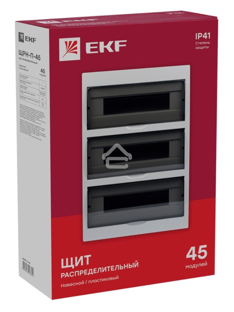 Щит ЩРН-П-45 IP41 EKF pb40-n-45