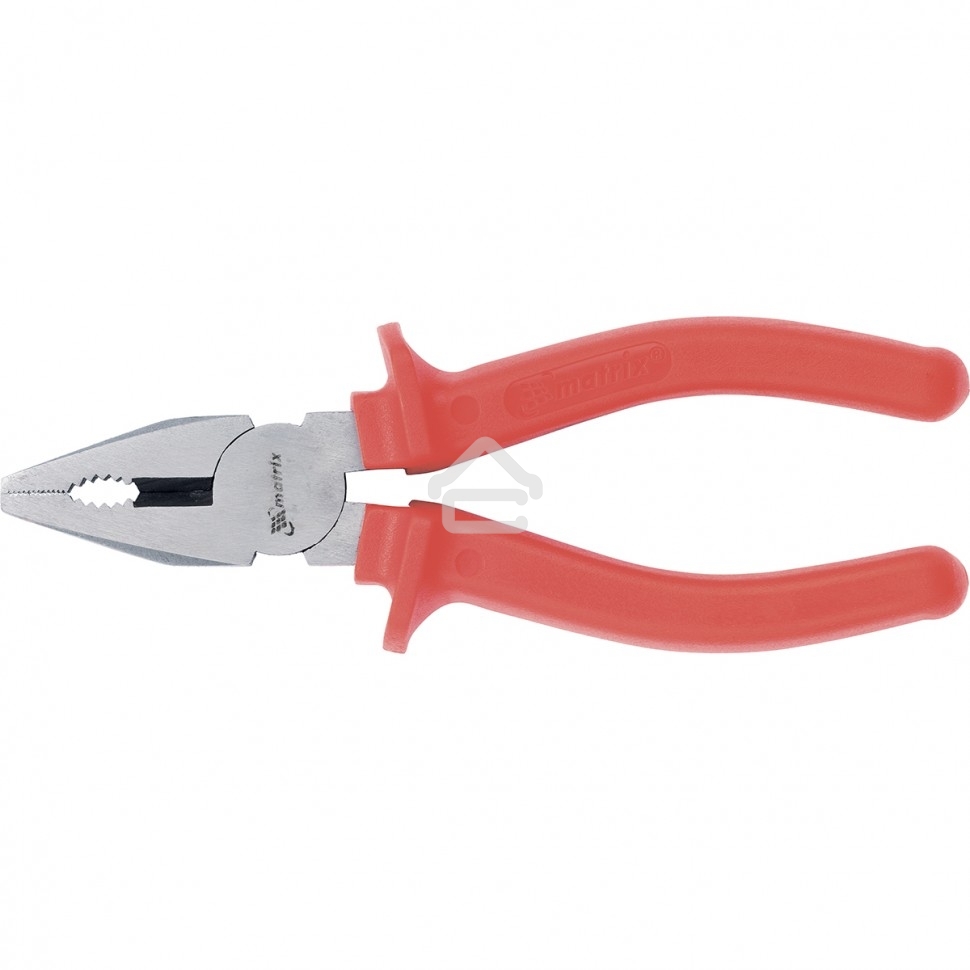 Плоскогубцы Matrix Econom, 180 мм, шлифованные, пластмассовые рукоятки