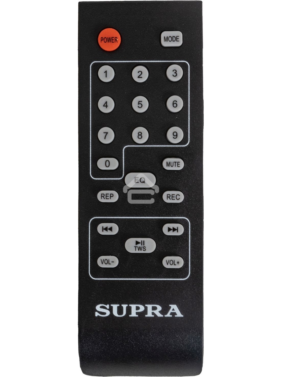 Минисистема SUPRA SMB-2150 черный 1200Вт FM USB BT SD (в комплекте: активн.+пассив.колонки)