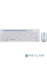 Клавиатура + мышь Defender  Skyline 895 Nano W (Белый) Кл:104, 1000/1500/2000dpi