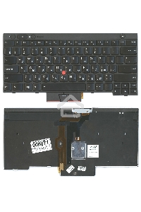 Клавиатура для ноутбука Lenovo ThinkPad T430 T430I X230 T530 L430 L530 черная с подсветкой