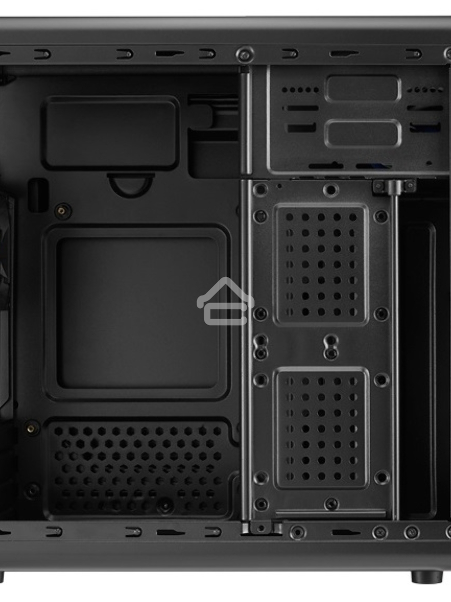 Компьютерный корпус Aerocool / Formula Qs-180 черный без БП mATX 1x80mm 2xUSB2.0 1xUSB3.0 audio