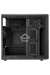 Компьютерный корпус Aerocool / Formula Qs-180 черный без БП mATX 1x80mm 2xUSB2.0 1xUSB3.0 audio