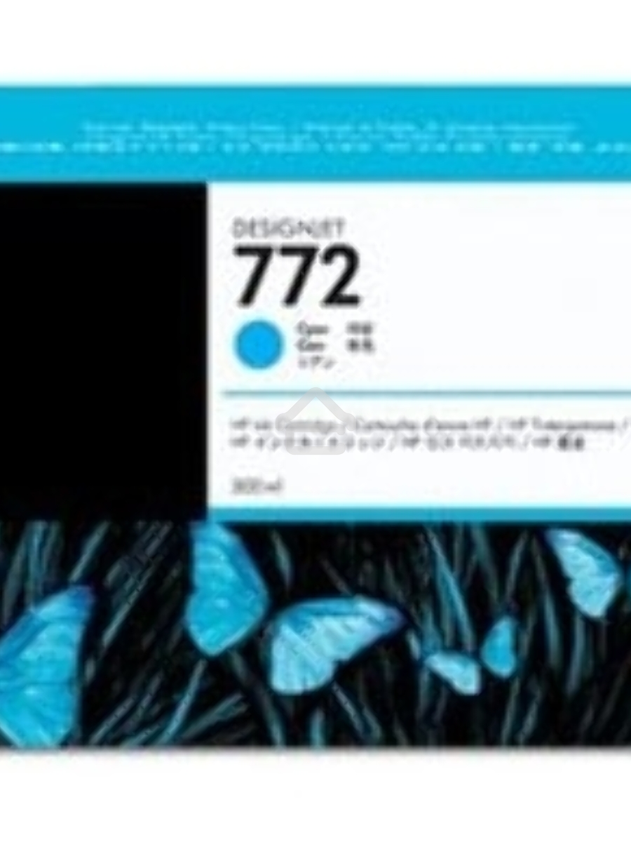 Картридж струйный HP №772 CN636A голубой для HP DJ Z5200 (300мл)