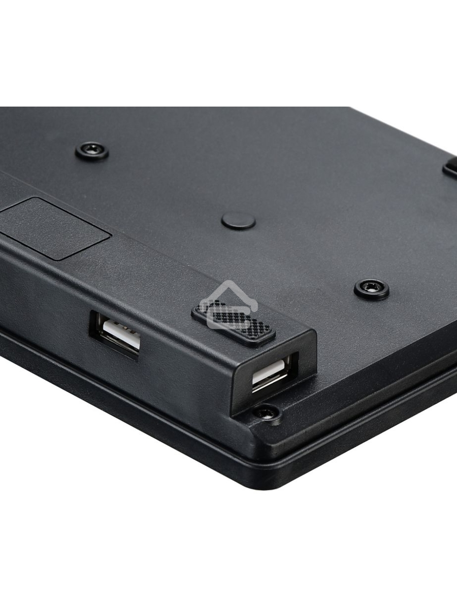 Клавиатура Oklick 520M2U проводная, USB, черный + черный