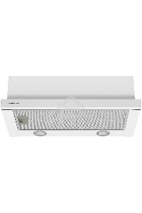 Вытяжка кухонная телескопическая HOMSair FLAT 50 белый, управление кнопочное