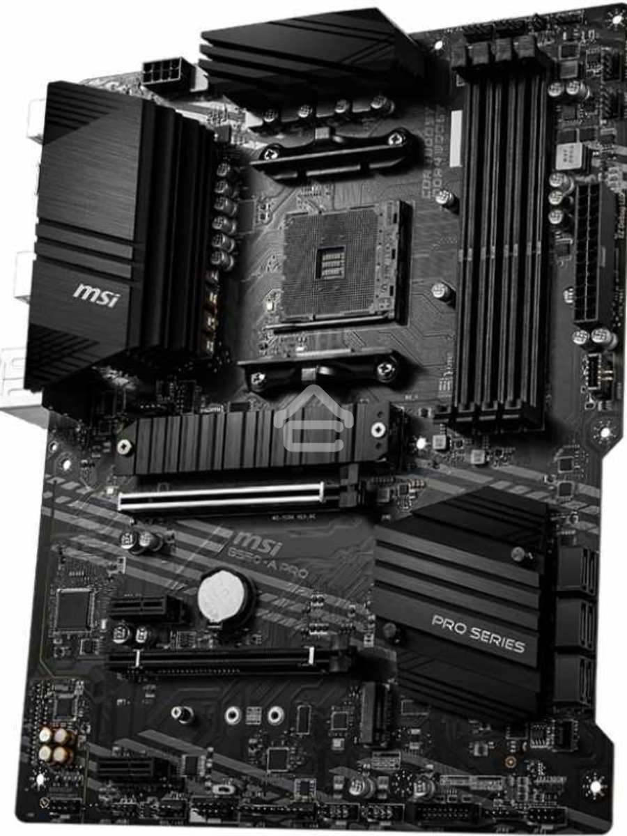 Материнская плата MSI B550-A PRO, AM4, AMD B550, 4xDDR4, 6xSATA, 2xM.2, 1xPCI-E 4.0 x16, 1xPCI-E 3.0 x16, 2xPCI-E x1, 1xHDMI, 1xDP, 1x 1Gb LAN, 4xUSB-A 2.0, 2xUSB-A 3.2 Gen 1, 1xUSB-A 3.2 Gen 2, 1xUSB-C 3.2 Gen 2, 6x3.5 мм, 7.1, ATX
