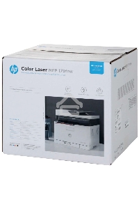 МФУ лазерный HP Color LaserJet 179fnw (4ZB97A), А4, цветной, печ. до 18 стр/мин. (ч/б) до 4 стр/мин. (цвет), скан. до 15 стр/мин. (ч/б) 6 стр/мин. (цвет), 600x600dpi, USB, RJ-45, Wi-Fi, Air Print, Mopria