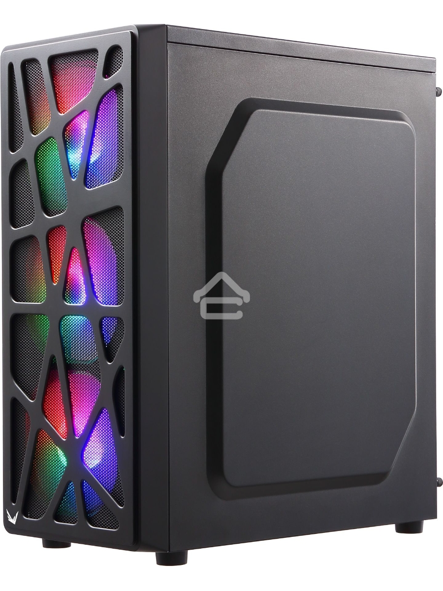 Компьютерный корпус Aerocool / Formula MANA черный без БП ATX 6x120mm 2xUSB2.0 1xUSB3.0 audio bott PSU