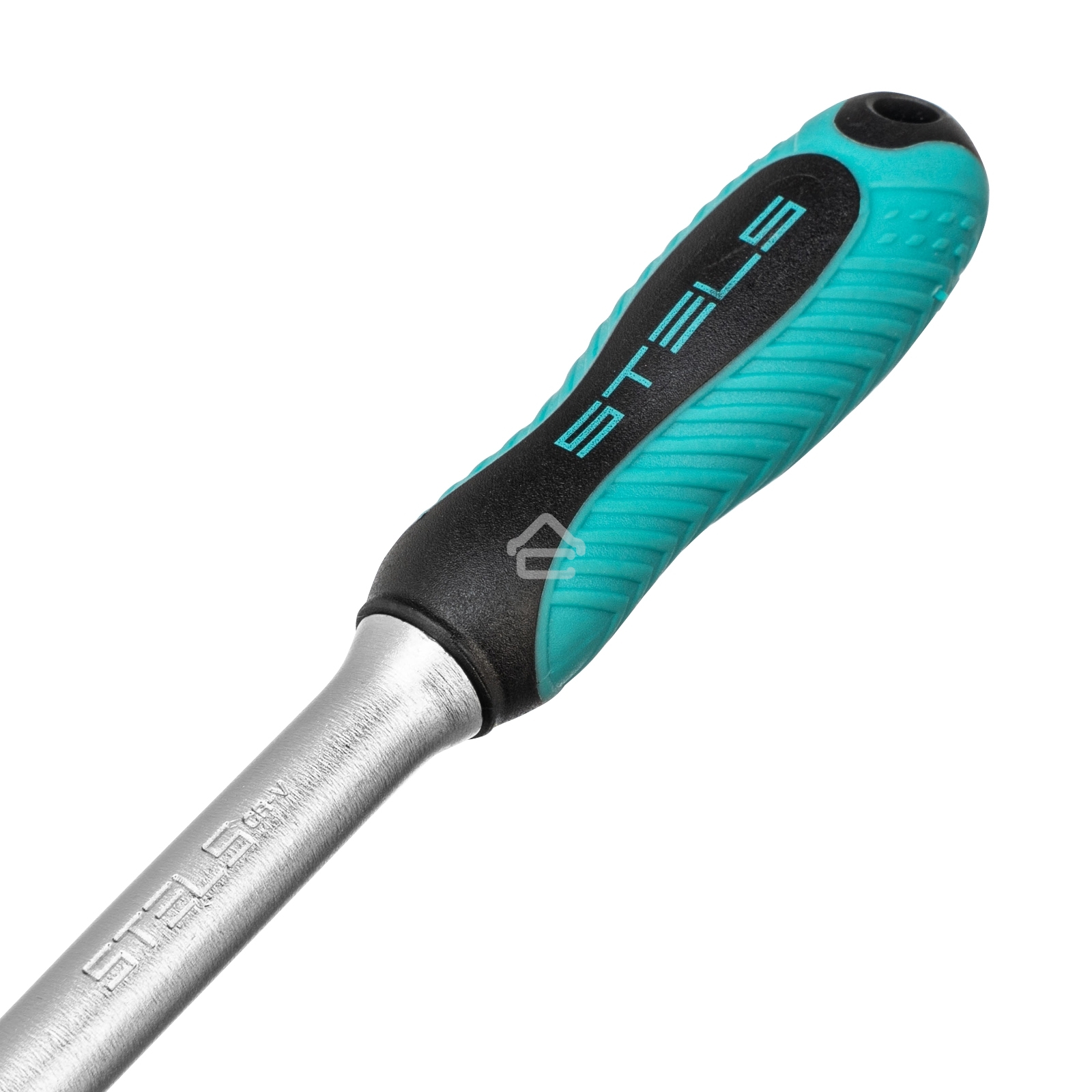 Ключ трещотка 1/4, 72 зуба, с быстрым сбросом. шарнирная СrV Stels