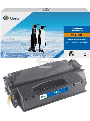 Картридж лазерный G&G GG-Q7553A черный (3000стр.) для HP LJ P2010/P2014/P2015/M2727nf MFP/M2727nfs MFP