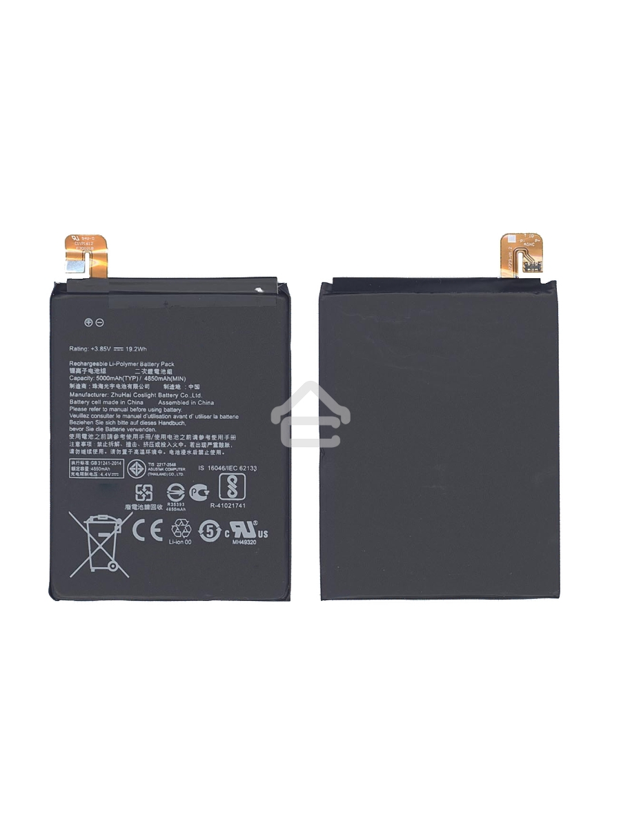 Аккумуляторная батарея C11P1612 для Asus ZE553KL 5000mAh / 19.25Wh 3,85V
