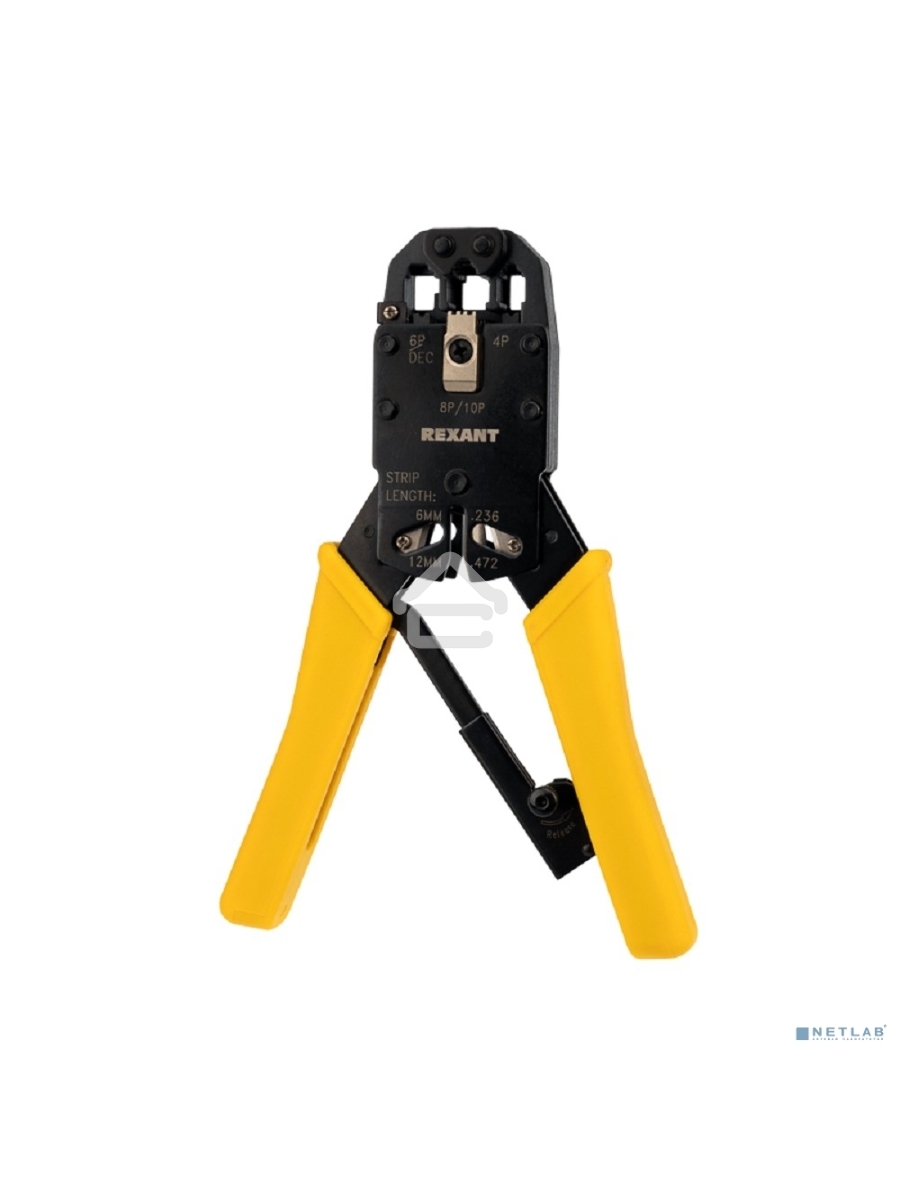 Кримпер Rexant HT-200R для обжима 10P10C, 8P8C, 6P6C, 4P4C