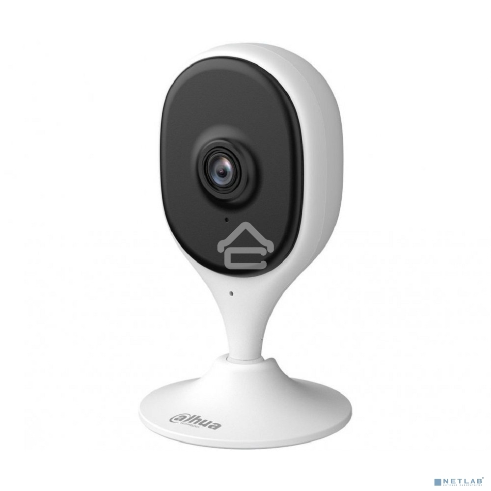 Компактная IP-видеокамера Dahua DH-IPC-C5AP-0280B с Wi-Fi 2.4ГГц 5Мп, 1/3.2” CMOS, объектив 2.8мм, обнаружение людей, ИК 10м, микрофон, динамик