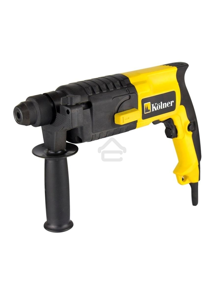 Перфоратор KOLNER KRH 520H(Перфоратор 500 Вт, SDS+, 1,5Дж, 0-850 об/мин, 2 режима, макс.диам.сверл(бетон) 20мм, ПВХ кабель 2м. (доп. рукоятка, глубомер))