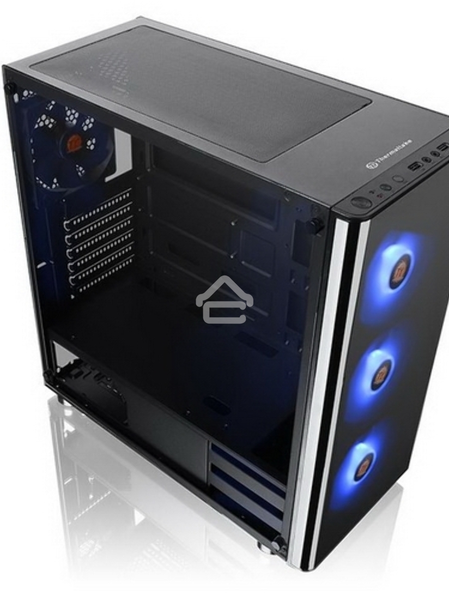 Компьютерный корпус V200 TG RGB CA-1K8-00M1WN-01 Black/Win/SPCC/Tempered Glass*1/120mm RGB Fans*3 + 120mm Standard Fan*1/MB Sync