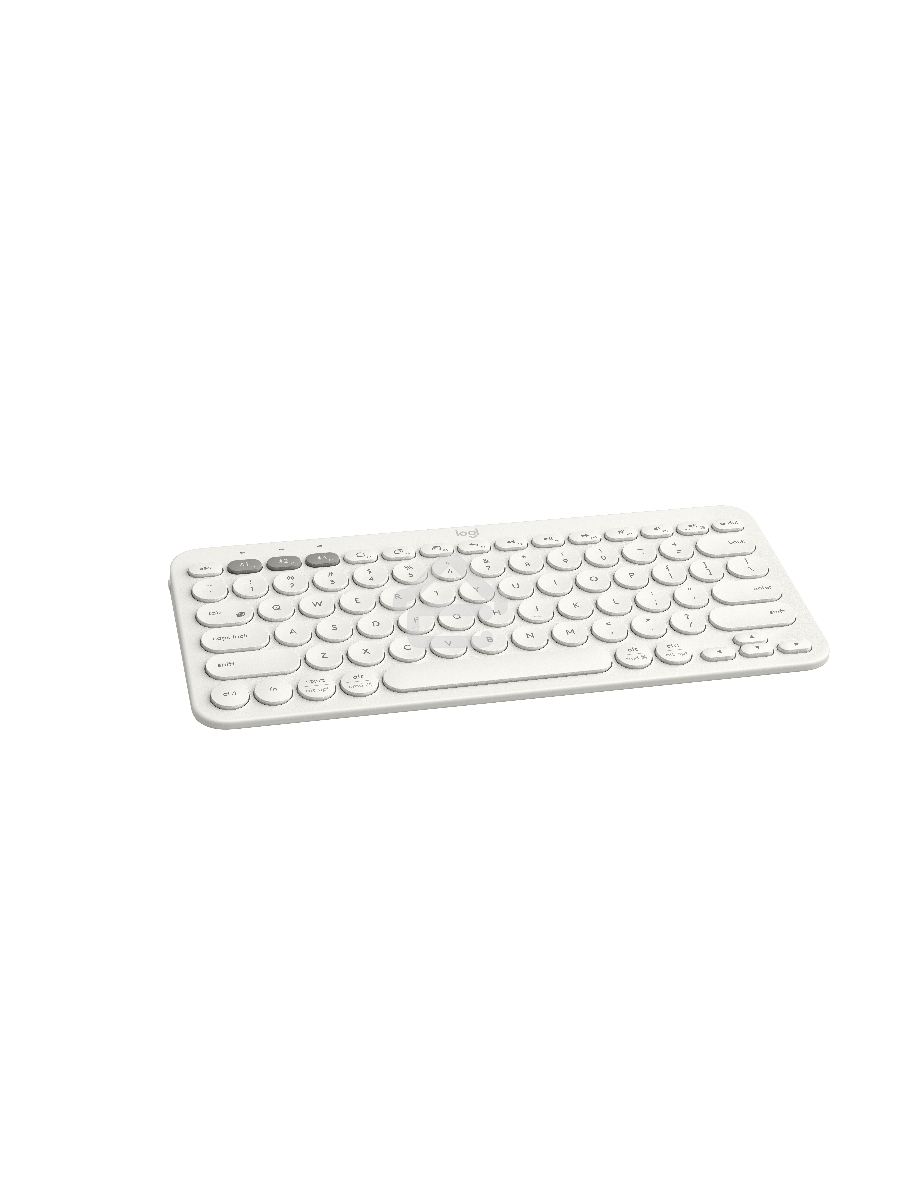 Клавиатура Logitech K380 беспроводная, Bluetooth, белый