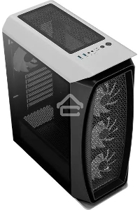 Компьютерный корпус Aerocool / Formula Aero One Frost-G-WT-v1 белый без БП ATX 4x120mm 2x140mm 2xUSB3.0 audio bott PSU