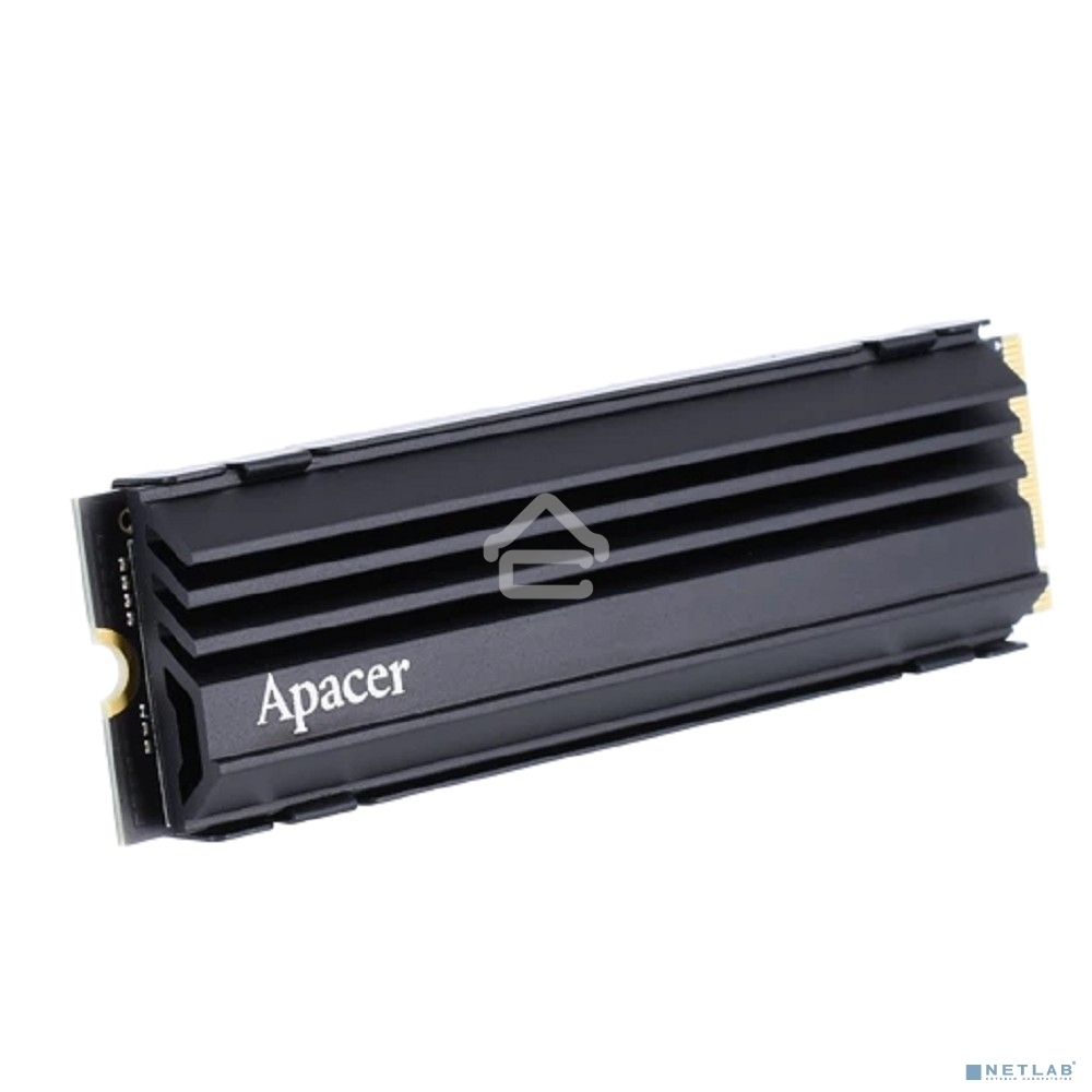 Накопитель SSD Apacer 2Tb, PCIe 4.0 x4, M.2 2280, NVMe 1.4, R/W 7400/7000, с радиатором