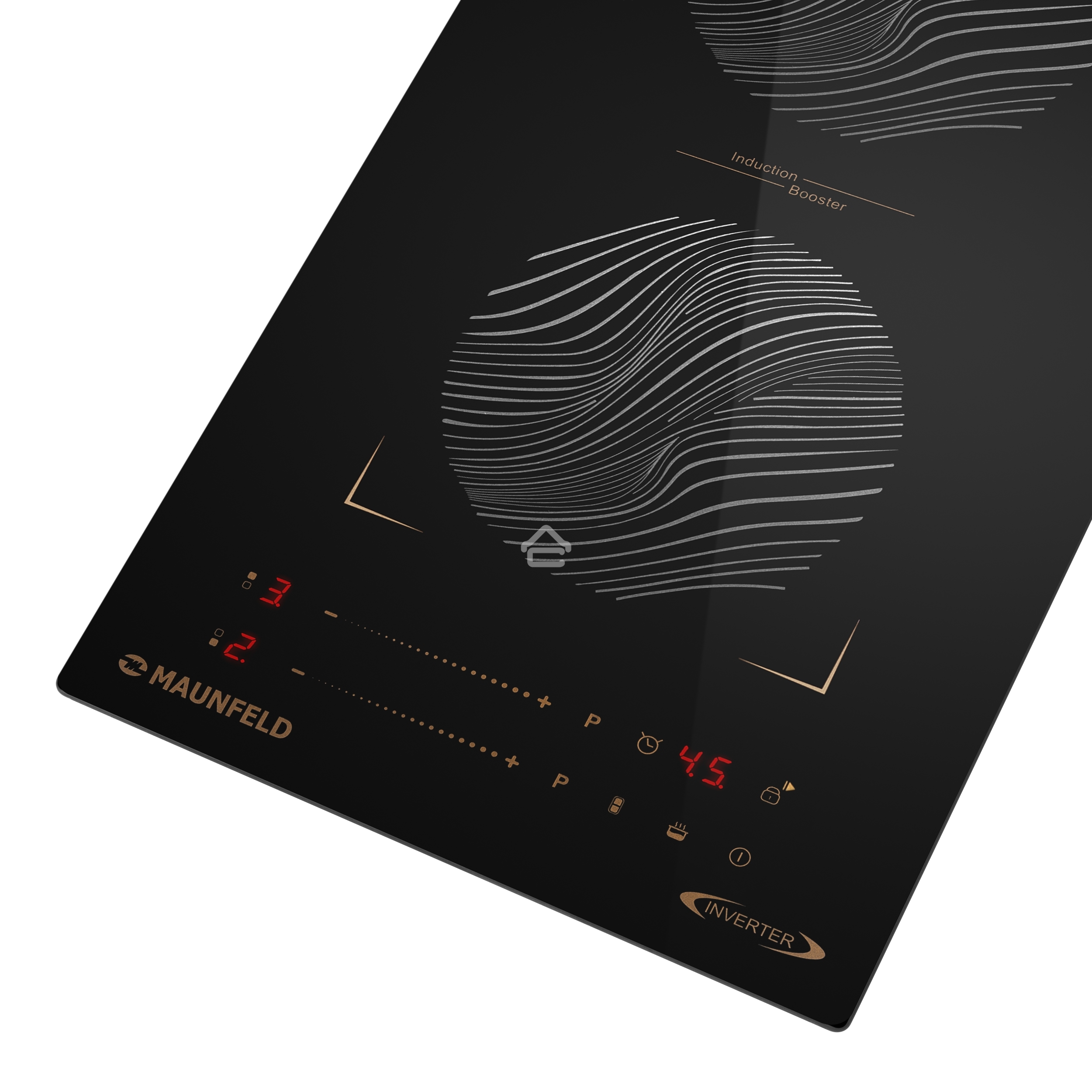 Индукционная варочная панель Maunfeld CVI292S2BBKF Inverter