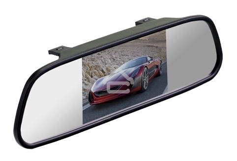 Зеркало заднего вида с монитором Silverstone F1 Interpower IP Mirror 5