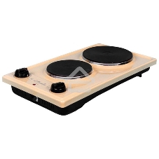 Электрическая плитка Лысьва ЭПБ 22 кремовый/рябчик (настольная)