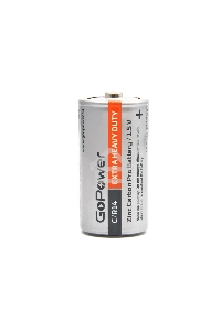 Батарейка GoPower R14 C Shrink 2 Heavy Duty 1.5V (2/24/288)