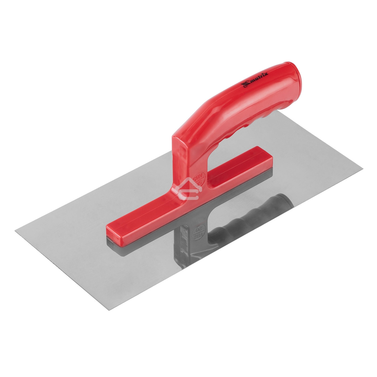 Гладилка Matrix из нерж. стали, 280 х 130 мм, зеркальная полировка, пластмас. ручка