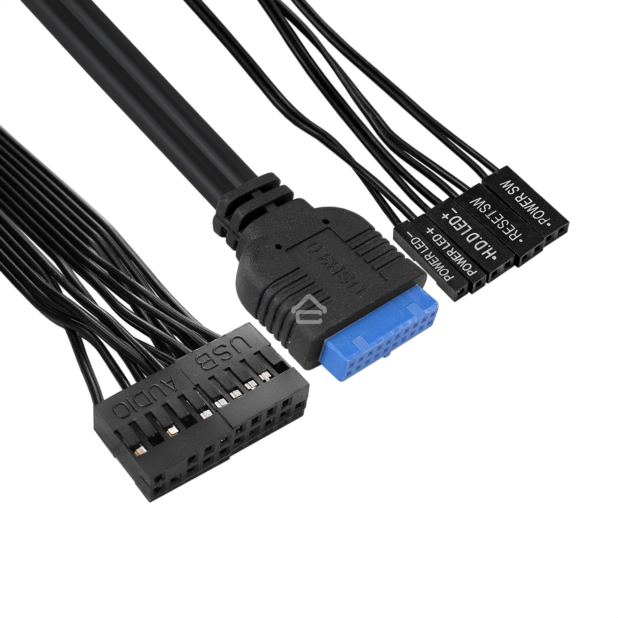 Компьютерный корпус Desktop ExeGate MI-208U2 (mini-ITX/mATX, без БП, 1хUSB+2хUSB 3.0, аудио, черный)