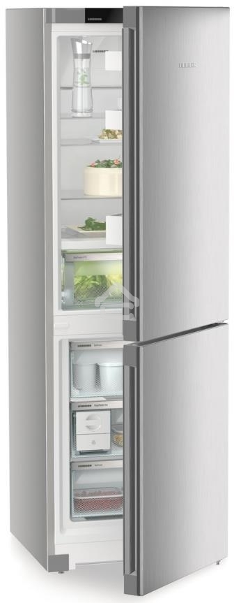 Холодильник Liebherr CBNsfc 5223-22 001 серебристый двухкамерный 216/94л морозилка снизу, No Frost