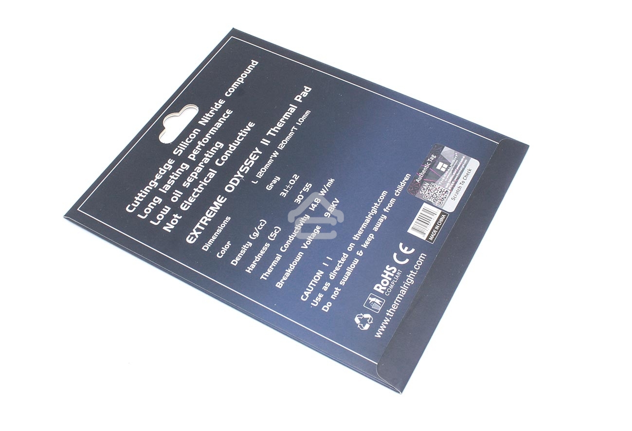 Термопрокладка Thermalright EXTREME ODYSSEY II 120x120x1 мм