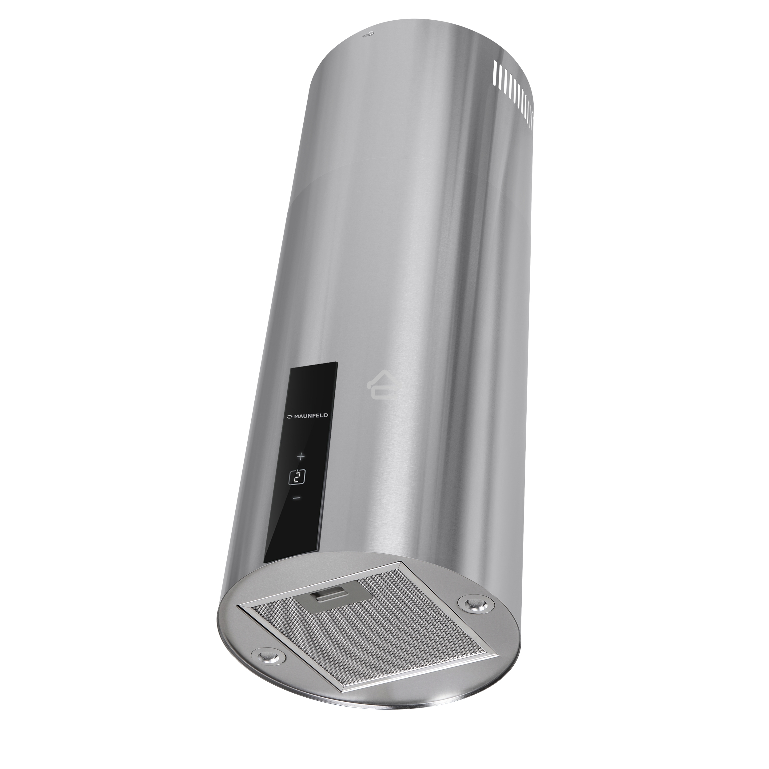 Вытяжка островная Maunfeld Lee Light Isla 35 нержавеющая сталь, 35 см, 1050 куб. м/ч, 63 дБ (sensor)