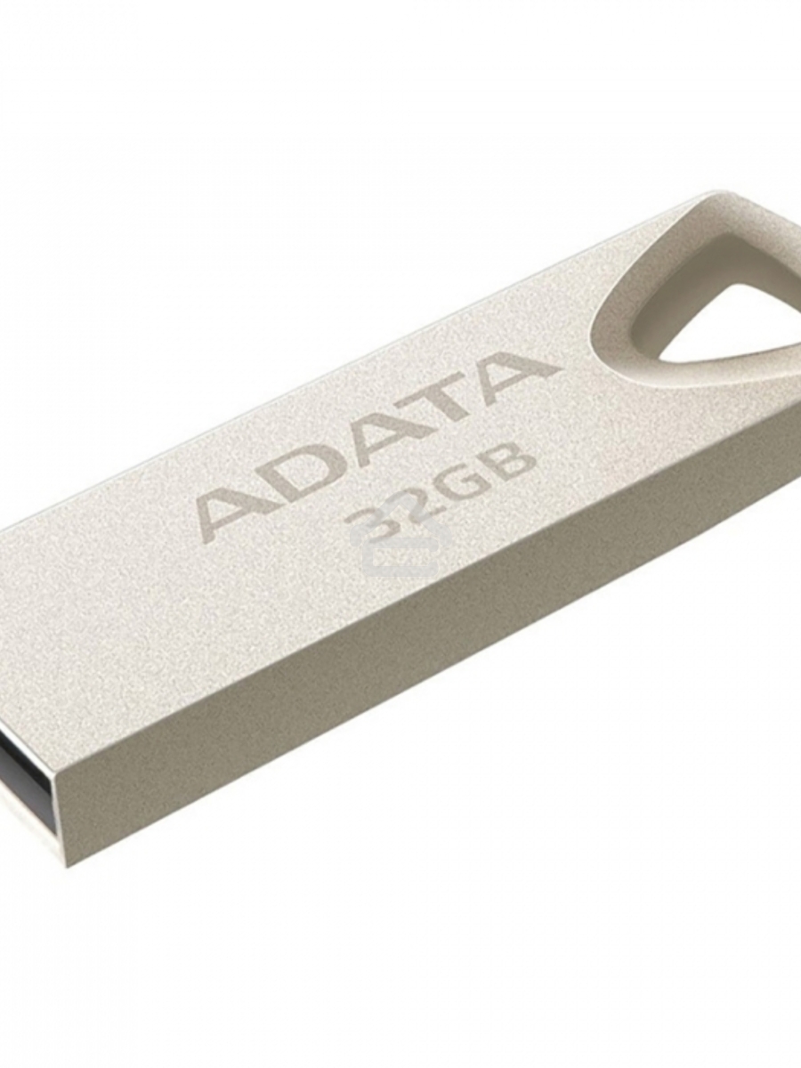 Флеш диск 32GB USB Drive ADATA USB 2.0 UV210 золотой мет. AUV210-32G-RGD